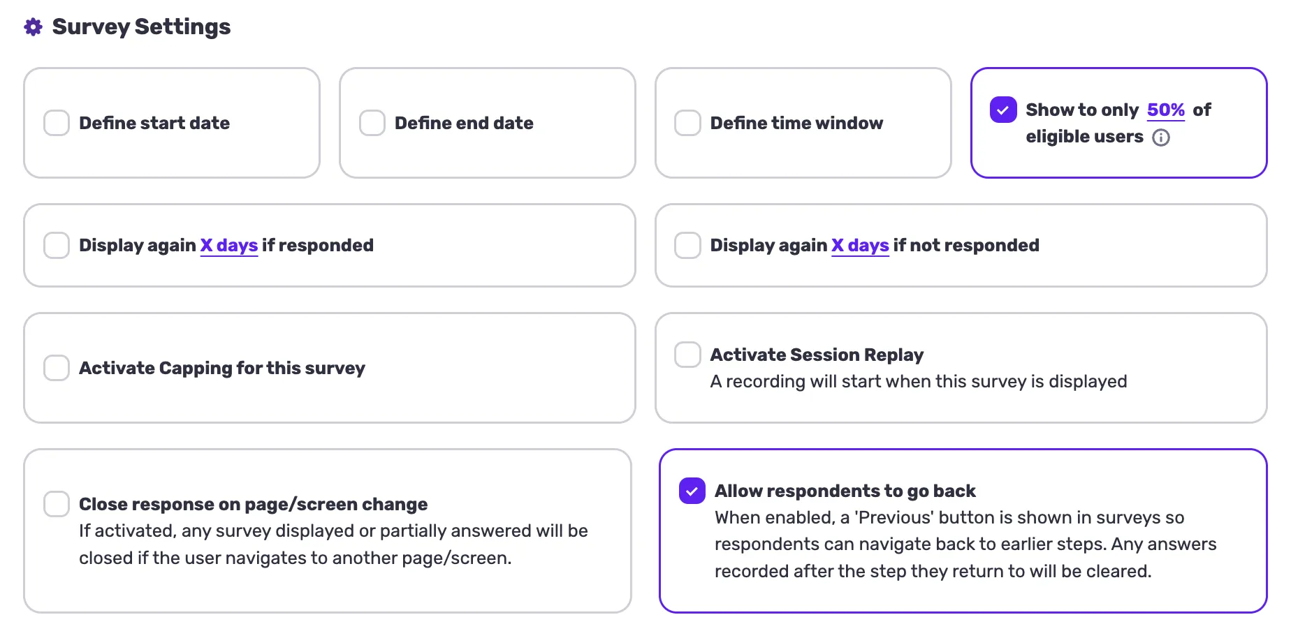 Show Your Survey to a Representative Sample of Your Users